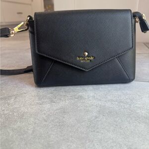 Kate Spade Black Leather Crossbody Bag